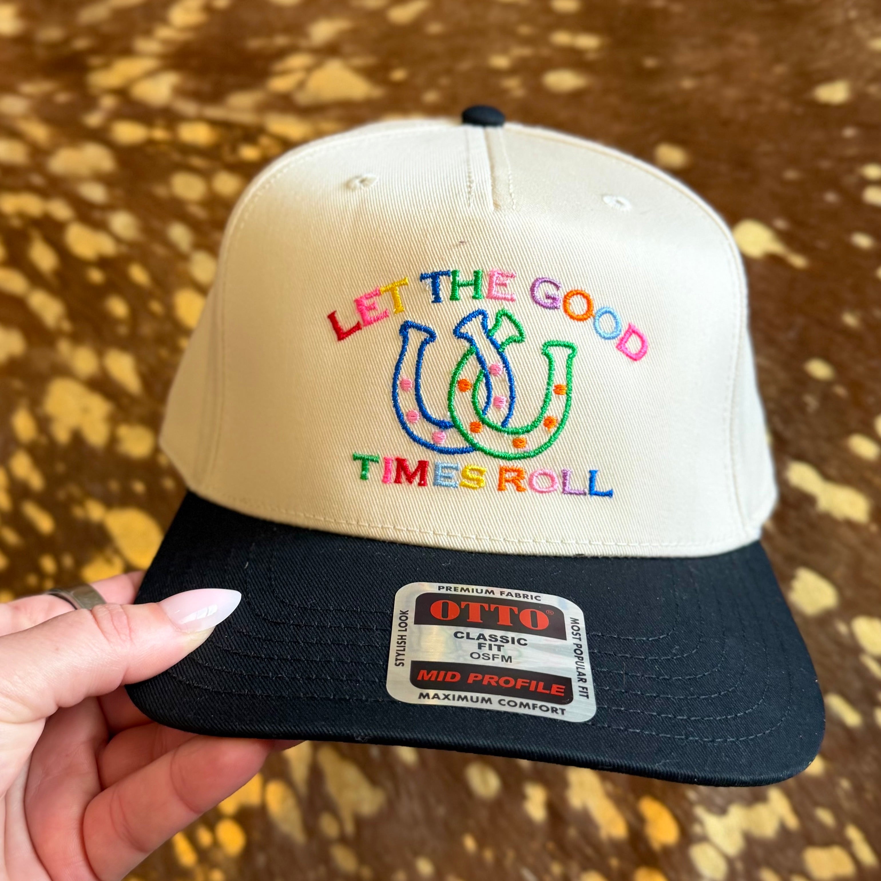 Let the Good Times Roll Embroidered Hat