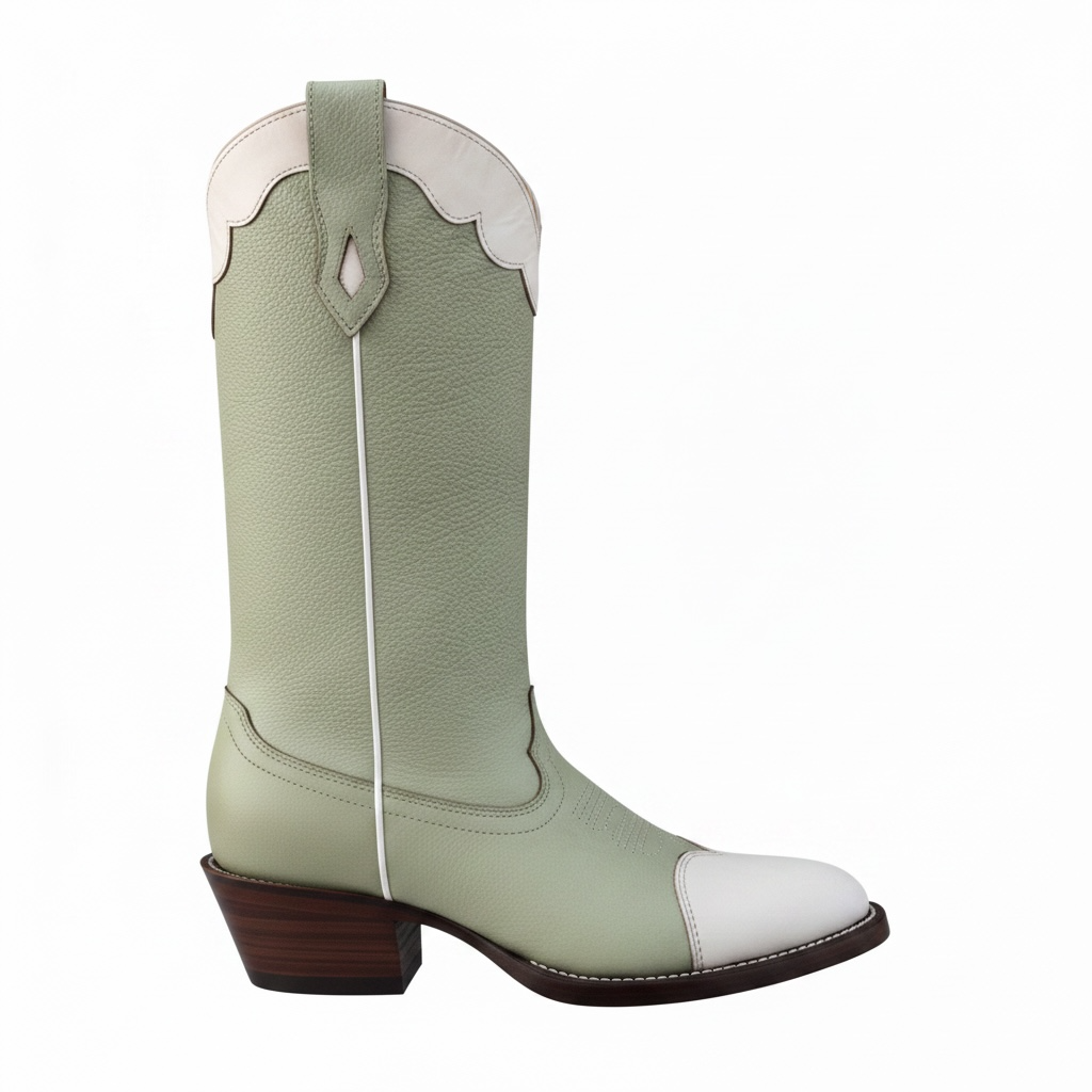 Sage handmade cowgirl boots, western leather boots