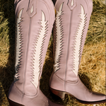 Cowgirl boot with classic western silhouette