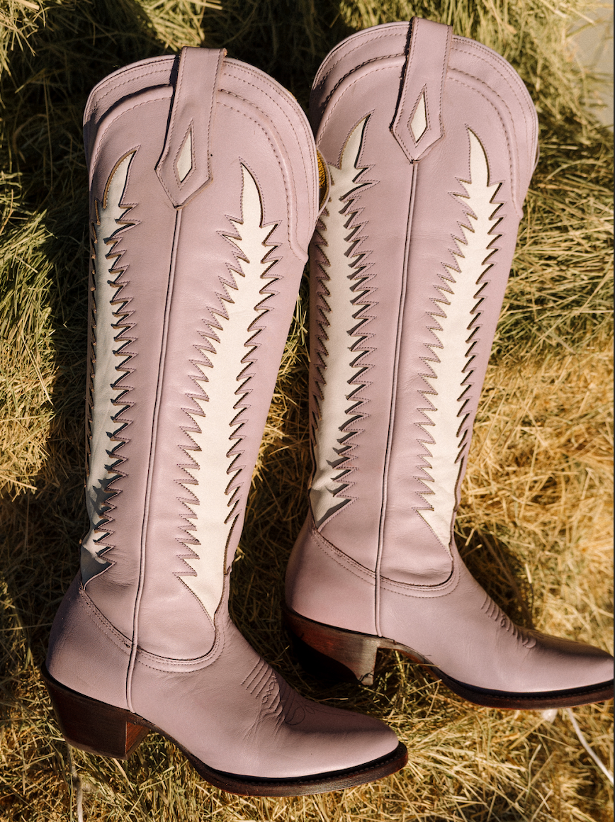 Cowgirl boot with classic western silhouette