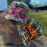 One Sip Away Camo Rope Hat | La Colectiva