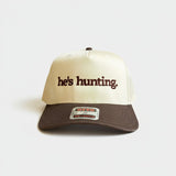 He’s Hunting Embroidered Hat